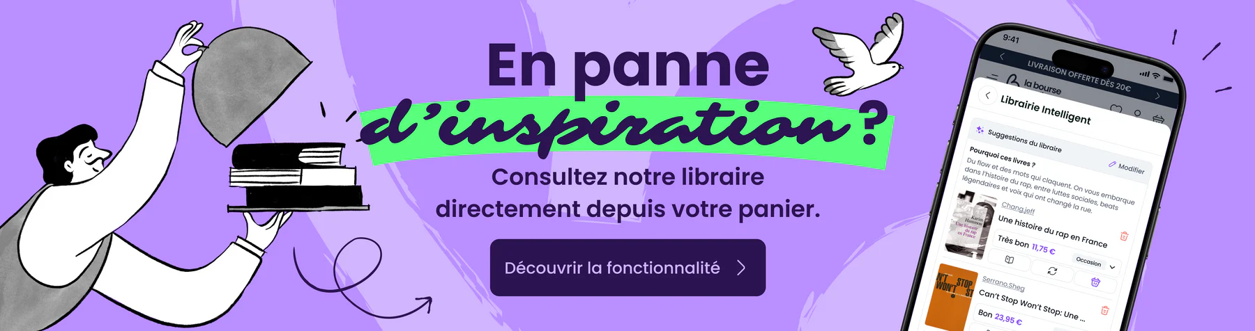 Vos lectures d'occasion à prix réduit